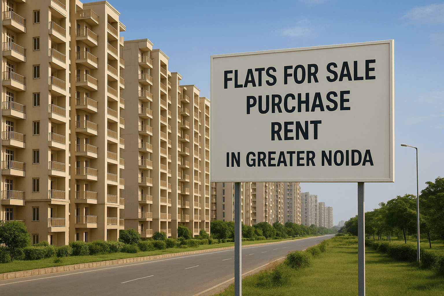 Discover benefits of residing in Greater Noida, flats seamlessly blend with outstanding amenities.