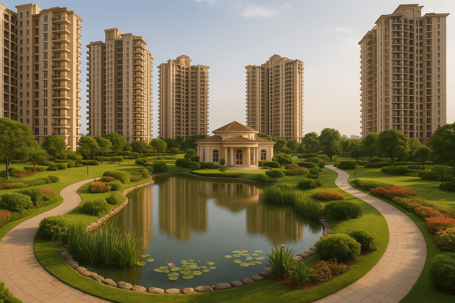 Luxury and budget-friendly ready-to-move apartments in Greater Noida with modern amenities
